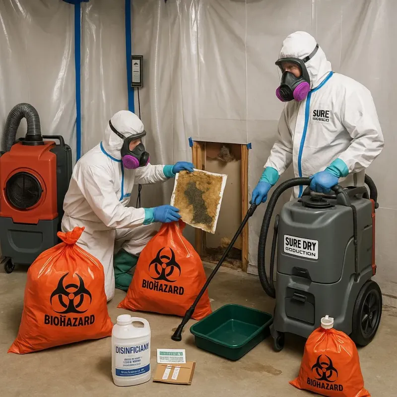 Contaminated Water Handling Protocols process in Arab, AL